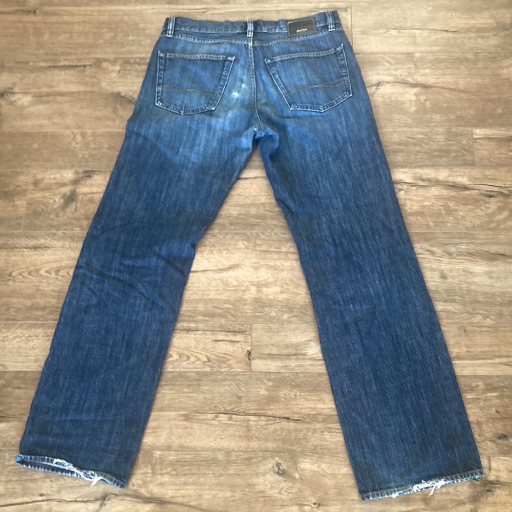 BOSS Hugo Boss Straight Leg Denim Jeans - Picture 4 of 11